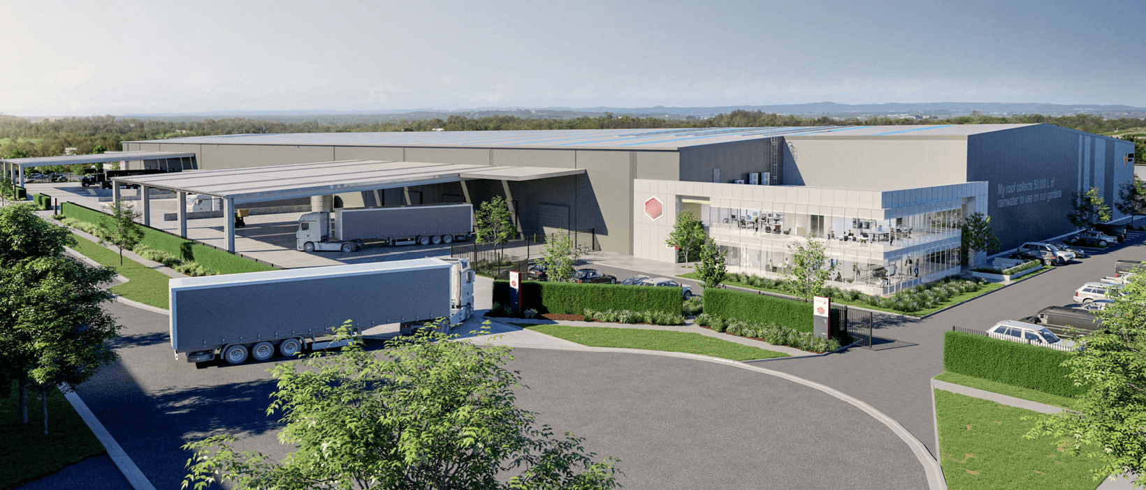 Komatsu sod turning event at Canvas West