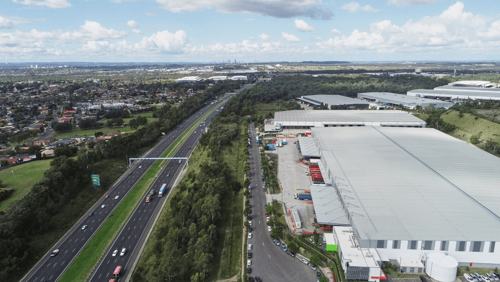 Eastern Creek Business Park aerial