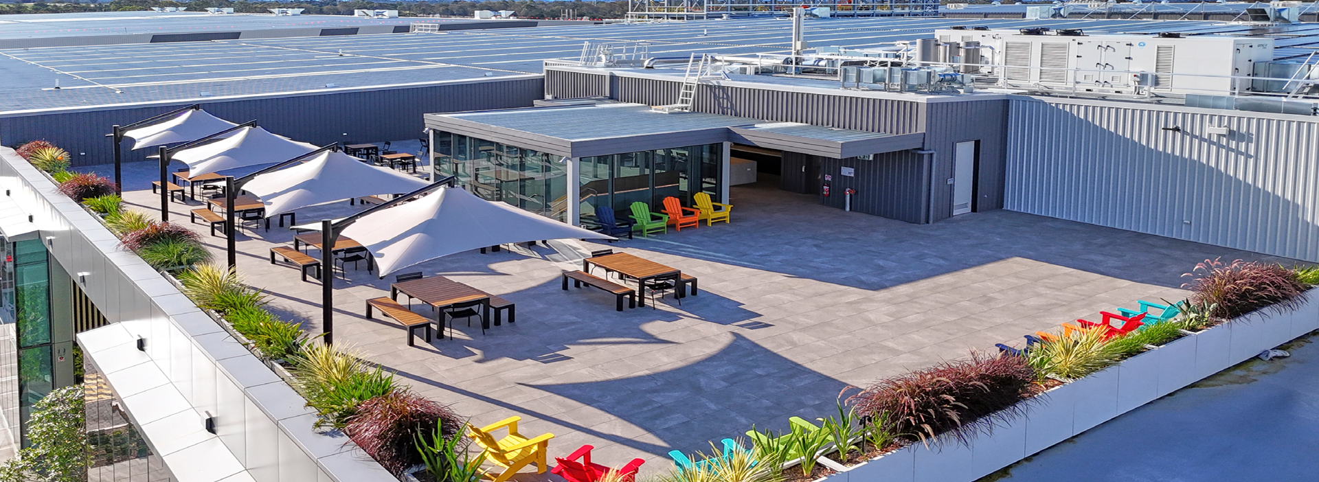 Rooftop terrace