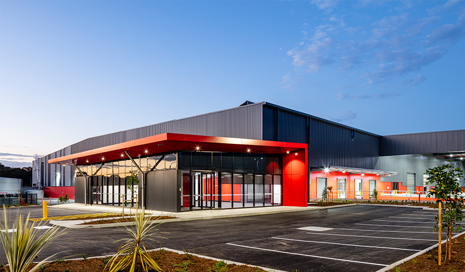 Pacific Optics storage and distribution facility 