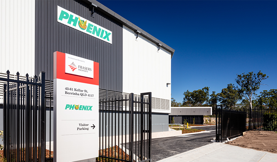 Pacific Optics storage and distribution facility 